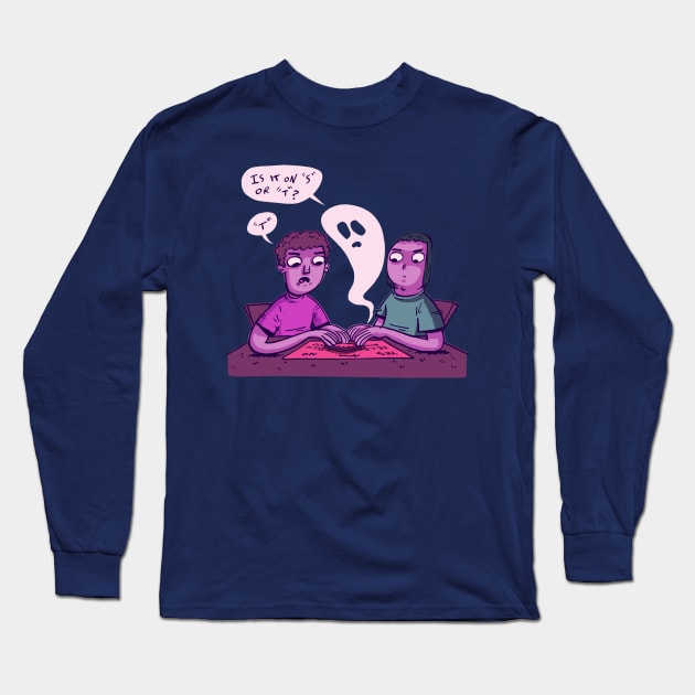 Spirit Board Long Sleeve T-Shirt by neilkohney